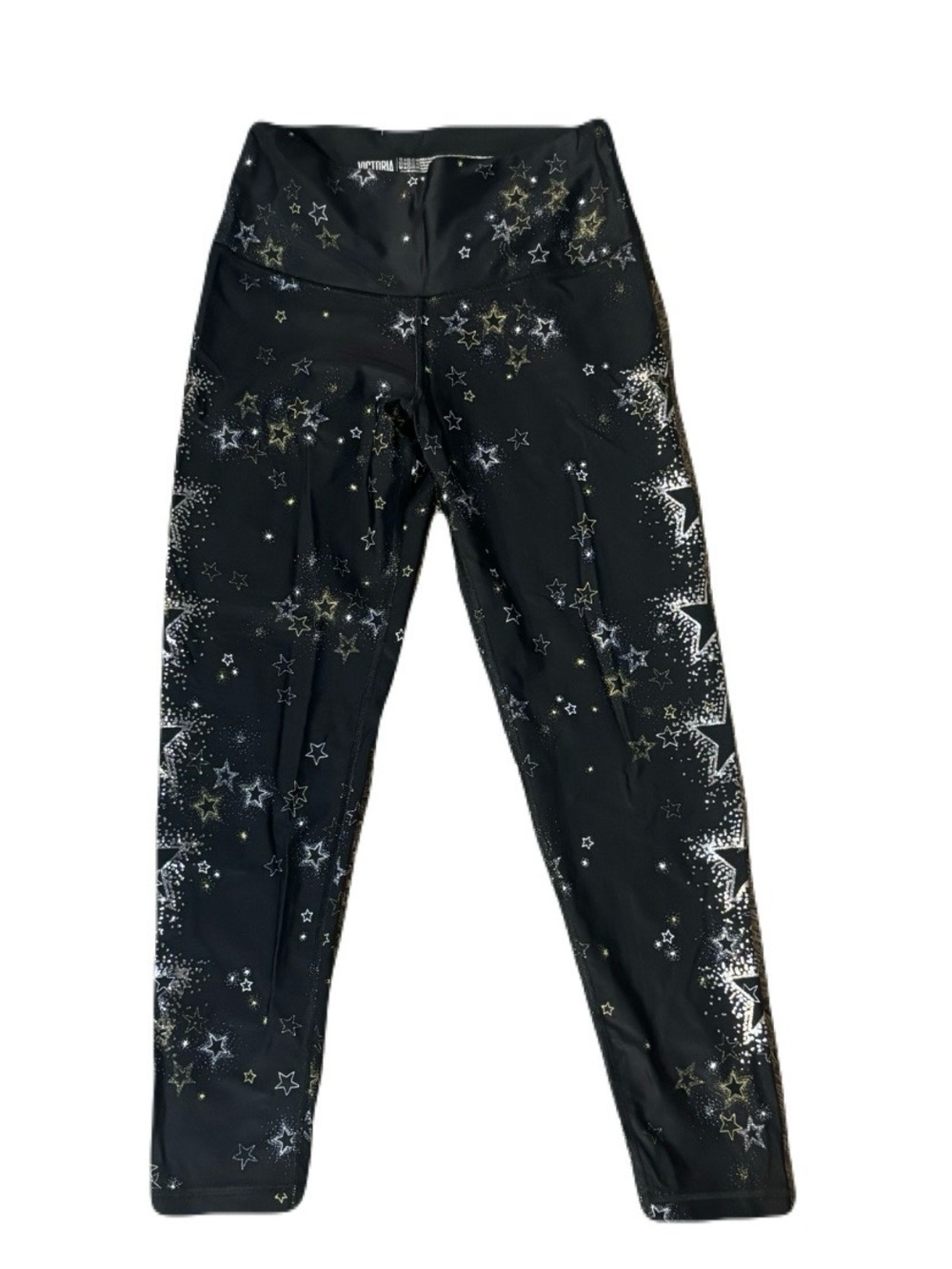 Victoria's Secret Black Star-Accent Leggings